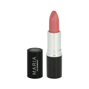 Maria Åkerberg mineralbaserat läppstift i svart och silvrig skruvhylsa. 4,5 ml läppstift i rosa skir nyans.