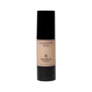 Maria Åkerberg naturligt ekologisk foundation i genomskinlig förpackning med svart kork och botten. Ljus flytande foundation, 30 ml.